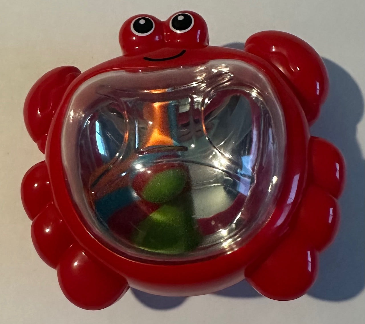 Unknown Brand, Red Wobbly Ball Rattle Toy