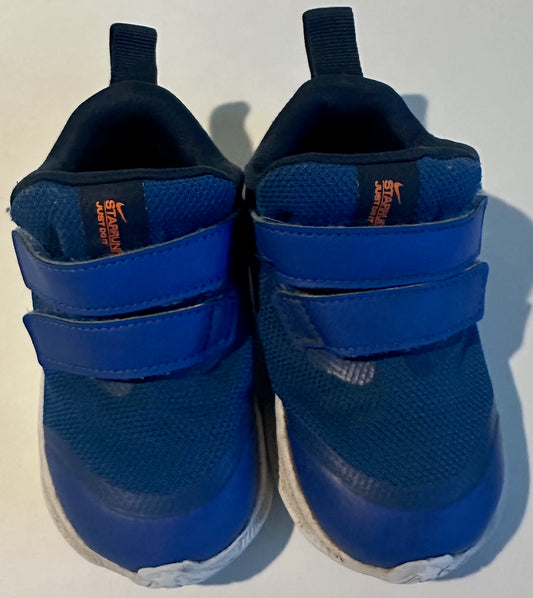 Nike, Blue Velcro Shoes - Size 6T