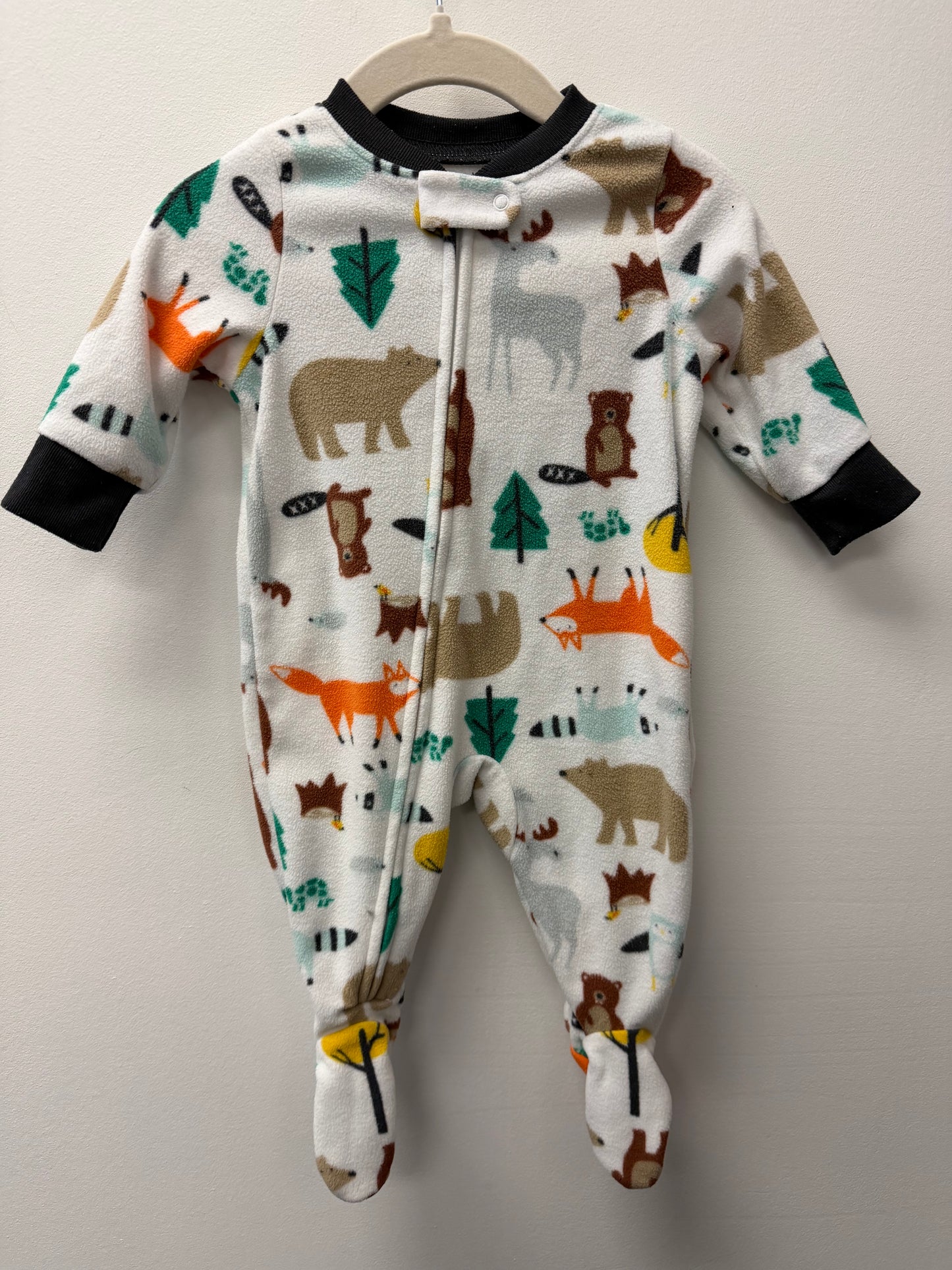 CARTERS FLEECE ANIMAL SLEEPER SIZE 3M