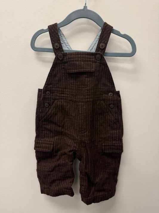 VINTAGE GYMBOREE BROWN OVERALLS SIZE 3-6M