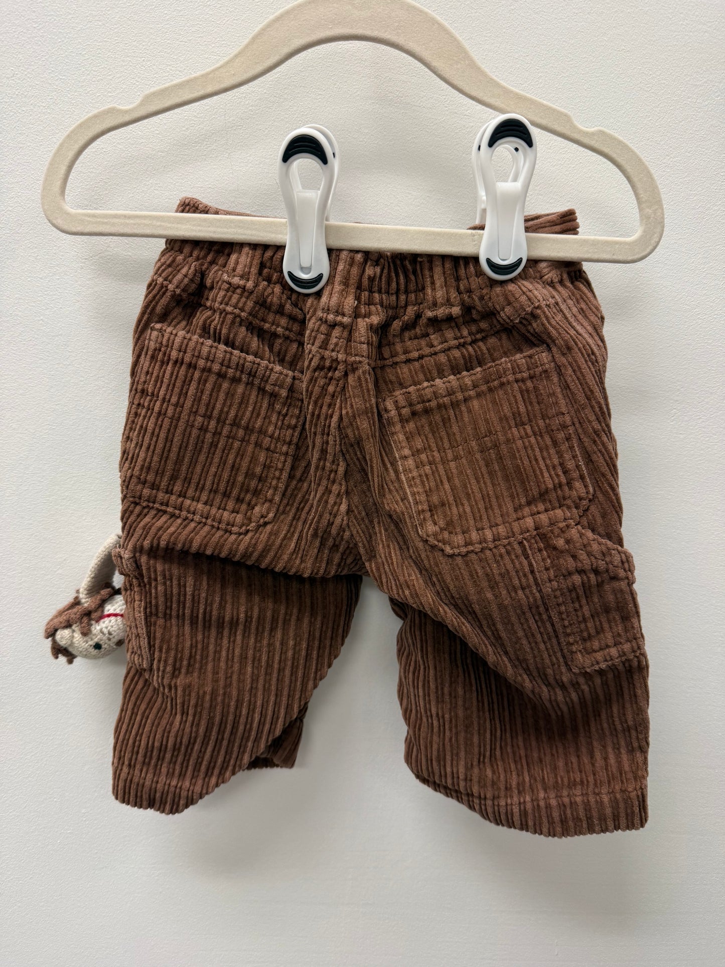 GYMBOREE BROWN COARDAROY PANTS SIZE 3-6M