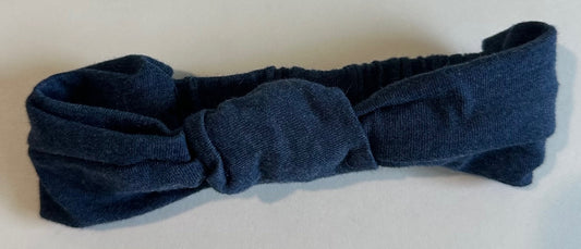 Unknown Brand, Navy Blue Headband - 0-12 Months