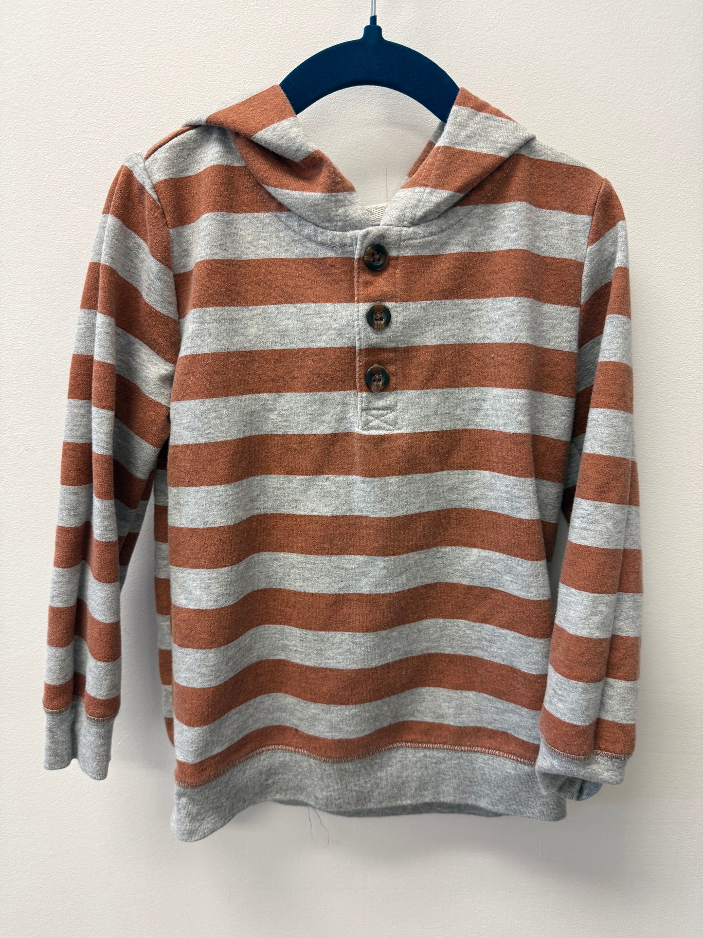 CARTERS HOODED SHIRT SIZE 5