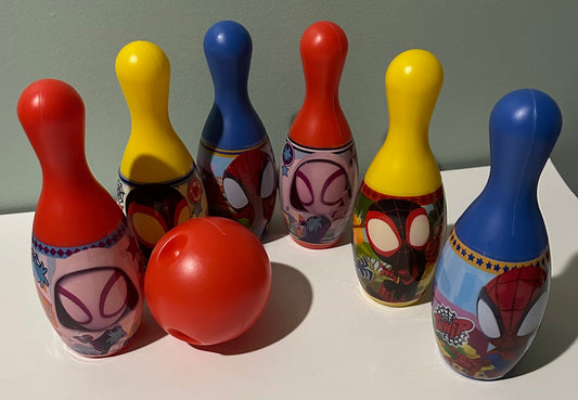 Unknown Brand, Spiderman Toy Bowling Set