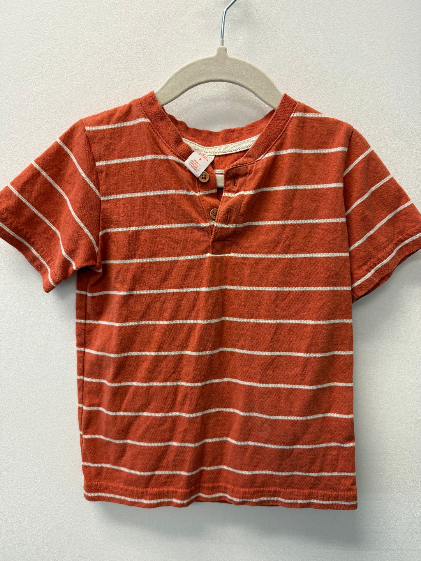 JOE FRESH ORANGE SHIRT SIZE 3T