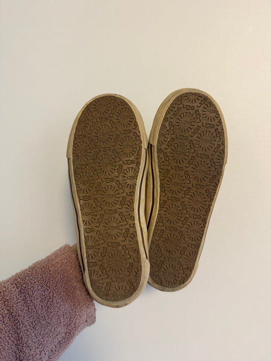 UGGS HARD BOTTOM SLIPPERS SIZE YOUTH 3