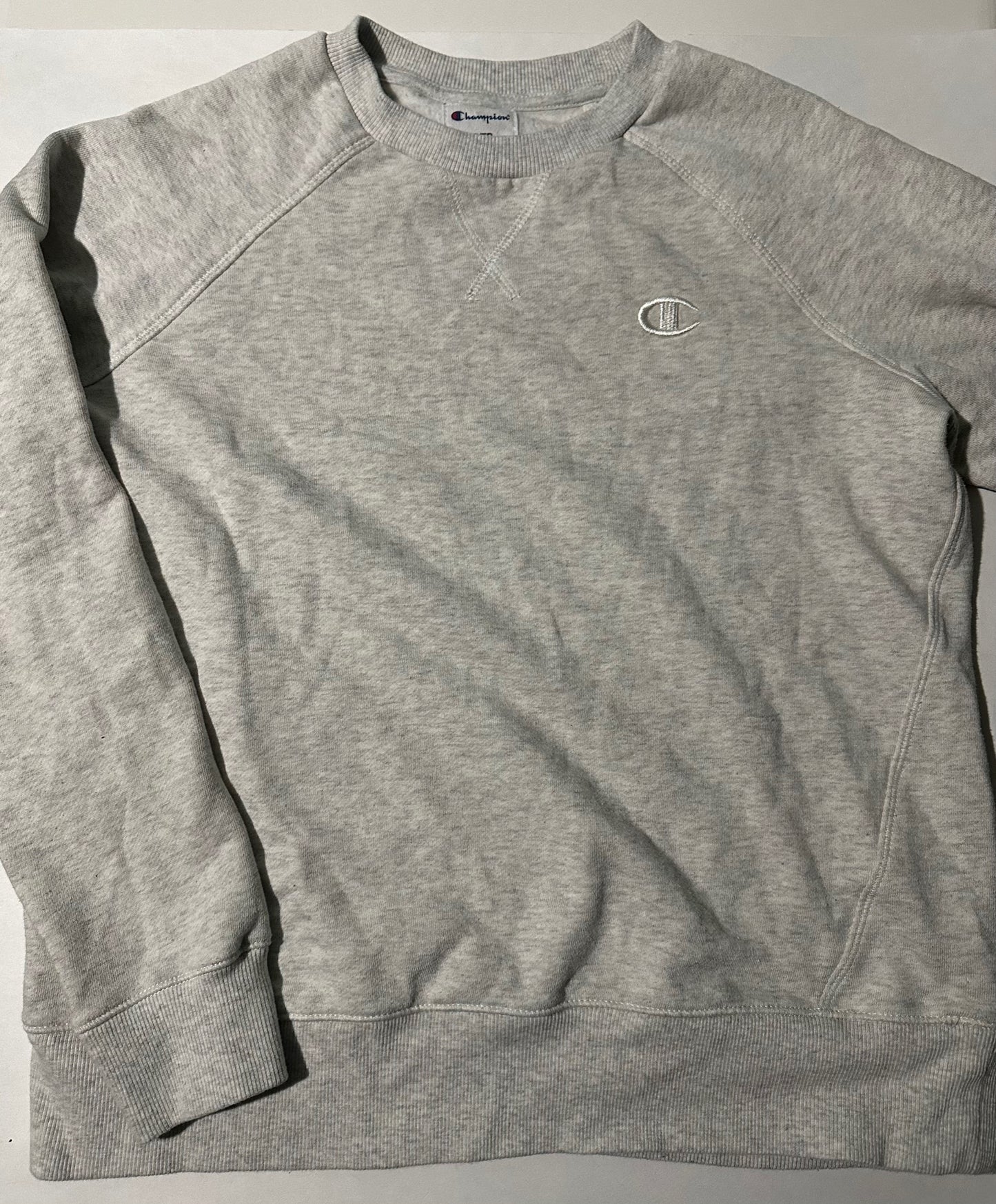 *Adult* Champion, Light Grey Crewneck - Size XS