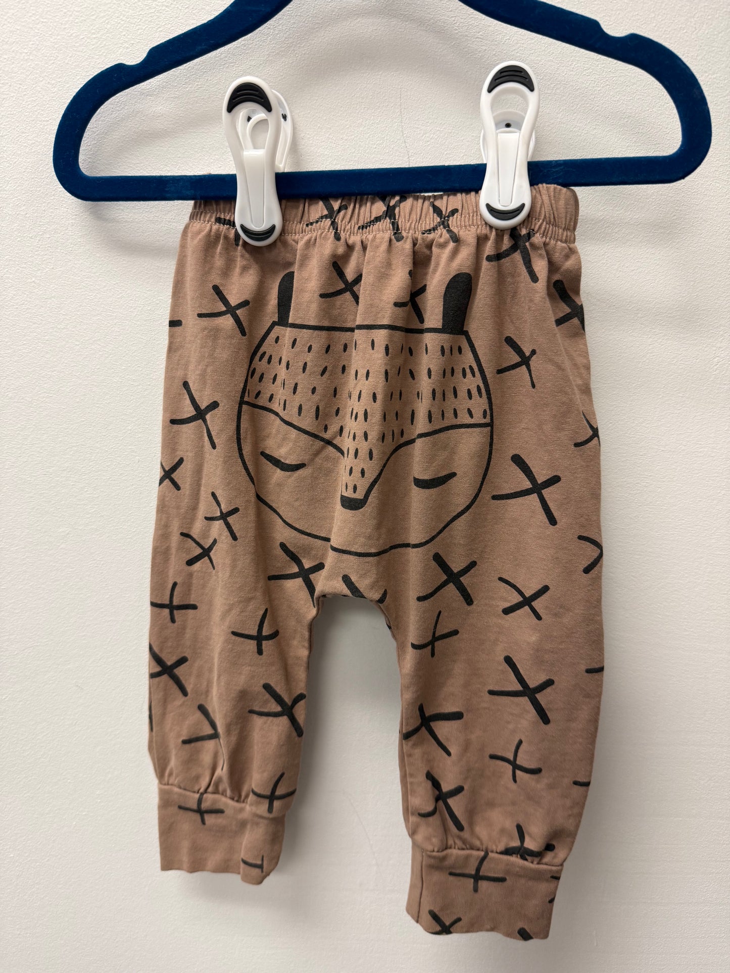 BROWN PANTS SIZE 6-12M