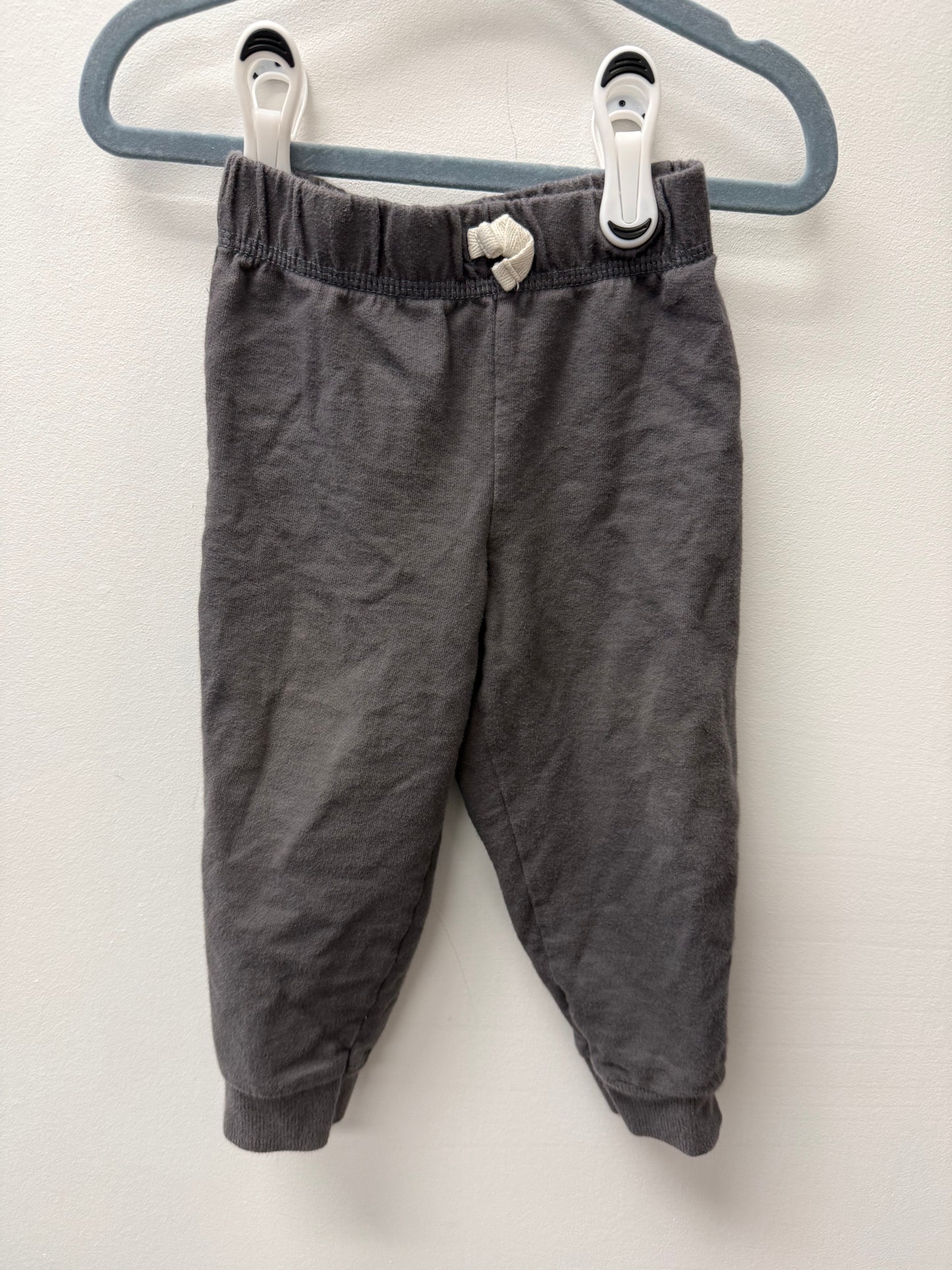CARTERS GREY SWEAT PANTS SIZE 18M