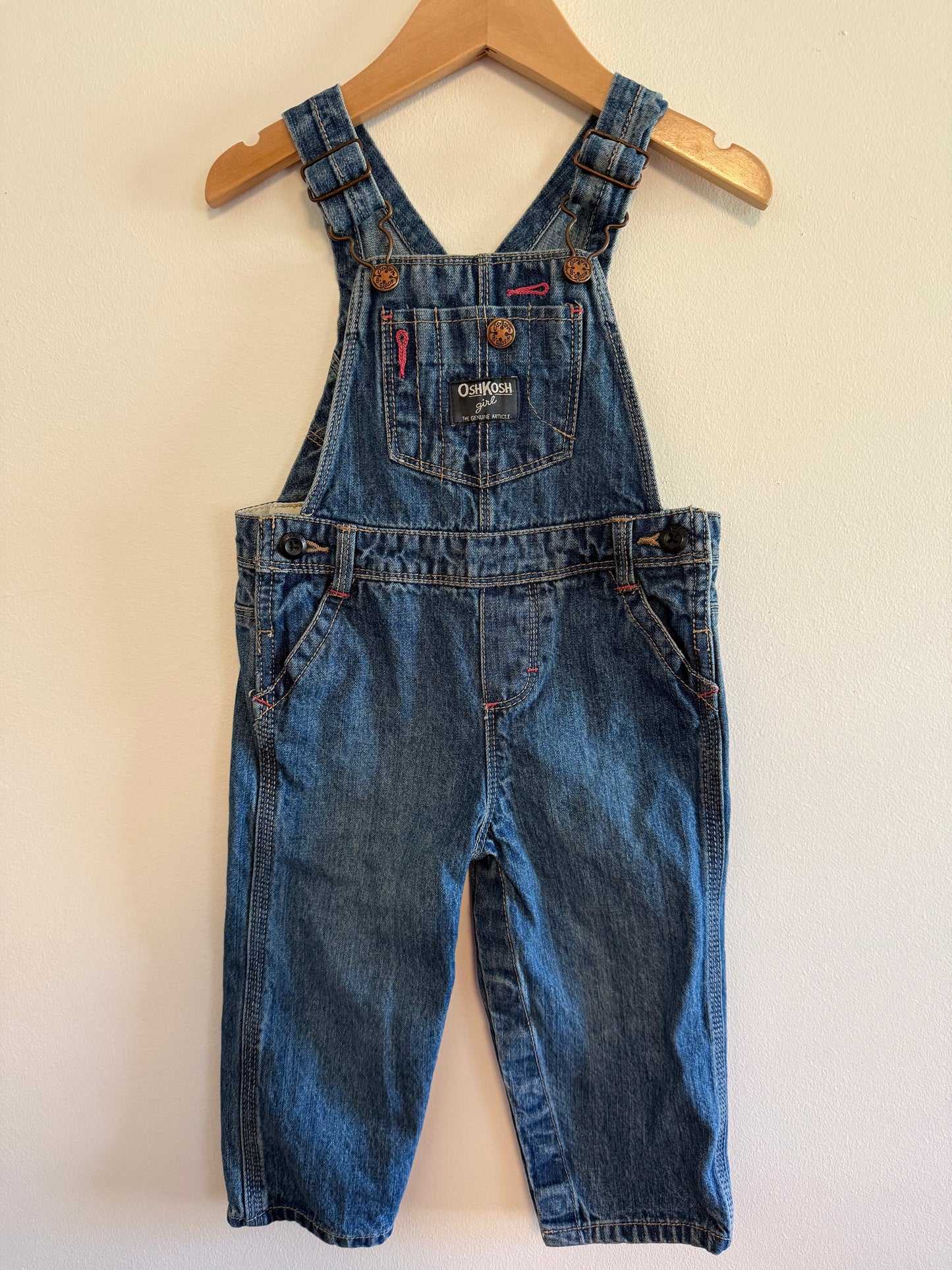 EARLY 2000'S OSHKOSH OVERALLS SIZE 18M