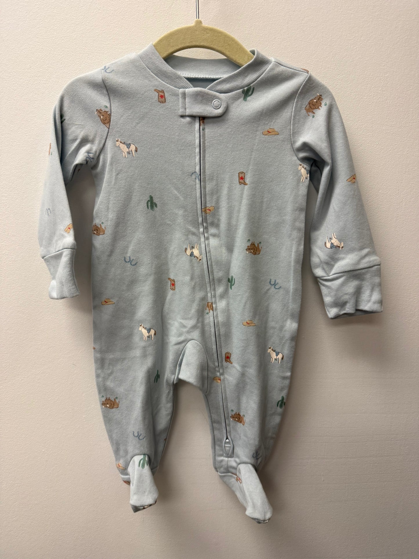 NWOT CARTERS COWBOY SLEEPER SIZE 3M