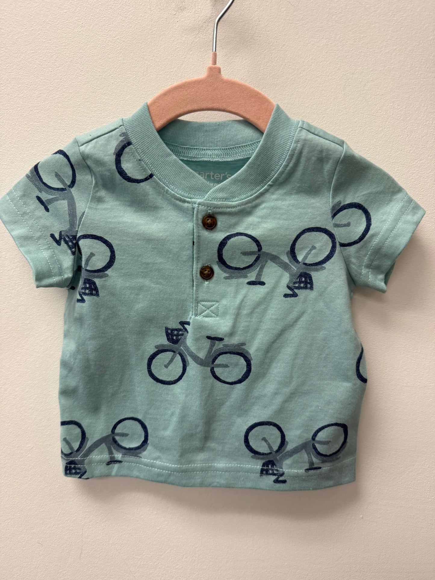 CARTERS BIKE SHIRT SIZE 0-3M
