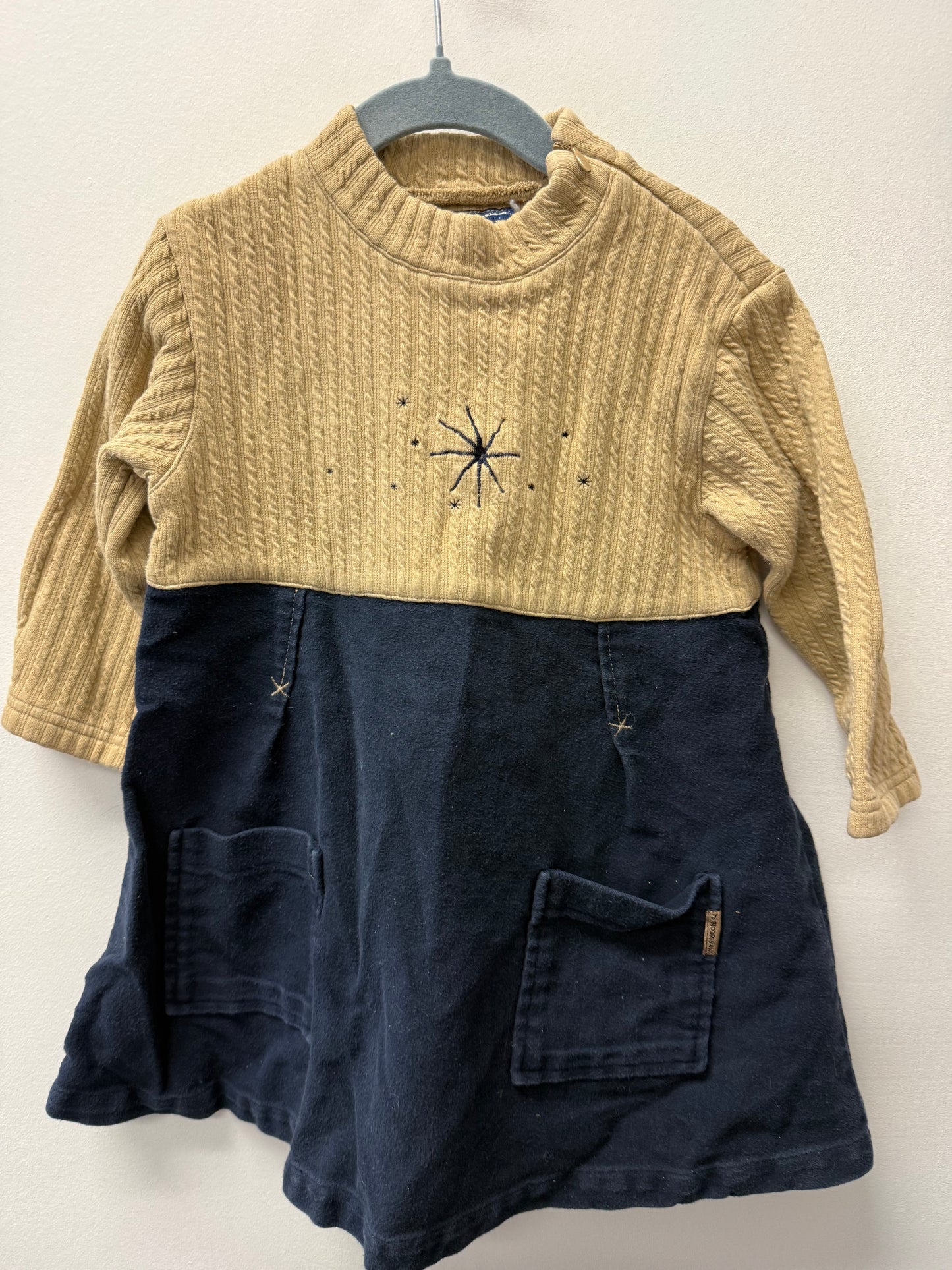 JEAN BOURGEZ 100% COTTON DRESS SIZE 3T