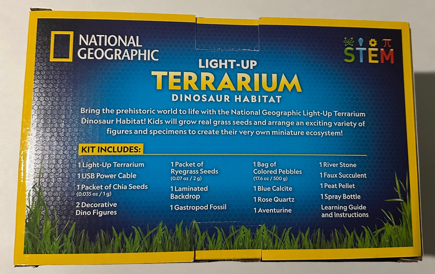 *New* National Geographic, Light-Up Terrarium Dinosaur Habitat