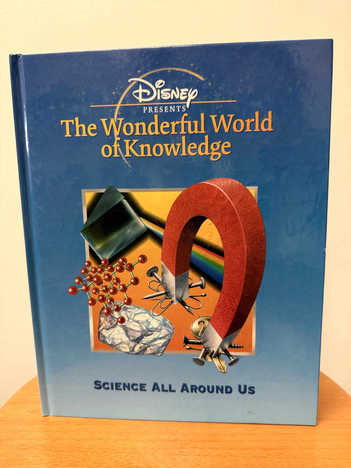 DISNEY HARDCOVER THE WORLD OF KNOWLEDGE BOOK