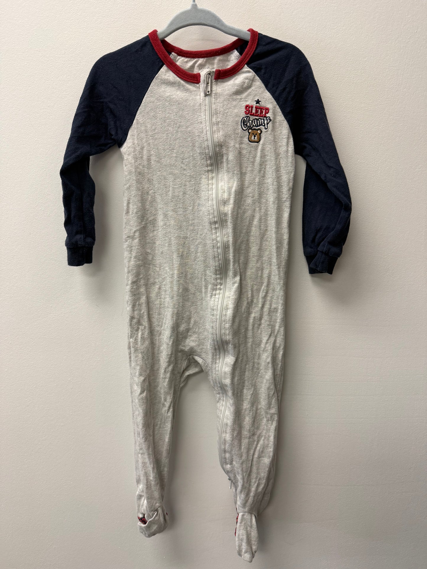 GEORGE "SLEEP CHAMP" SLEEPER SIZE 18-24M