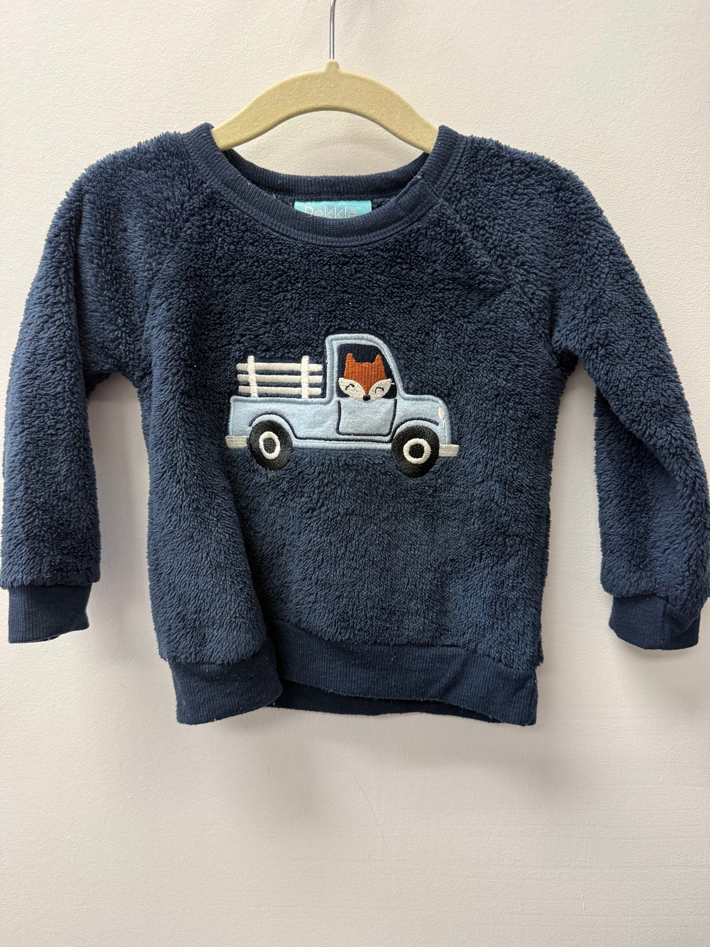 PEKKLE SHERPA SWEATER SIZE 18M