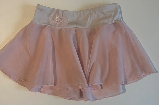 Mirella, Pink Dance Skirt - Size 6X-7