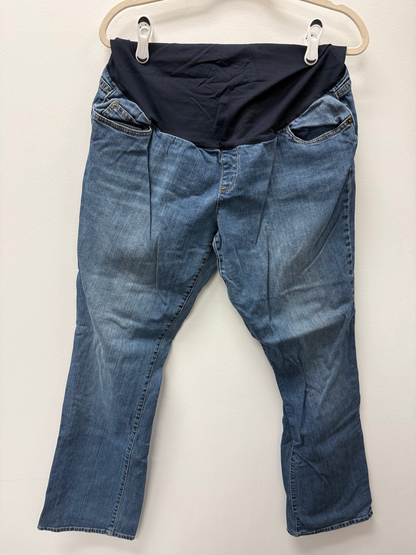 LIZ LANGE MATERNITY JEANS SIZE 14