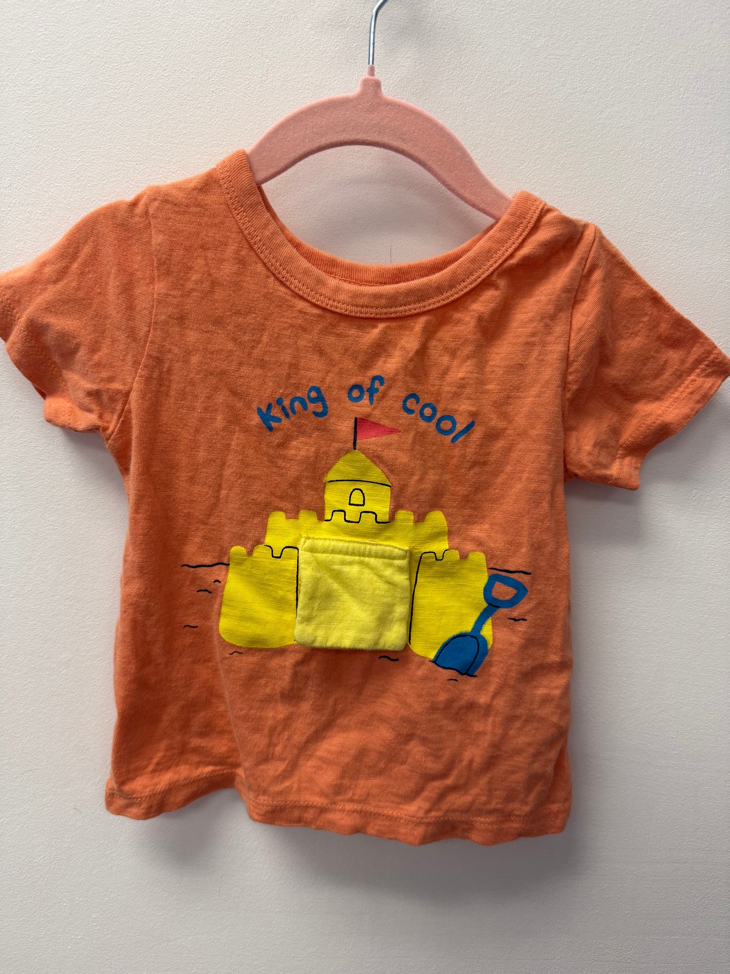 JOE FRESH SAND CASTLE SHIRT SIZE 12-18M