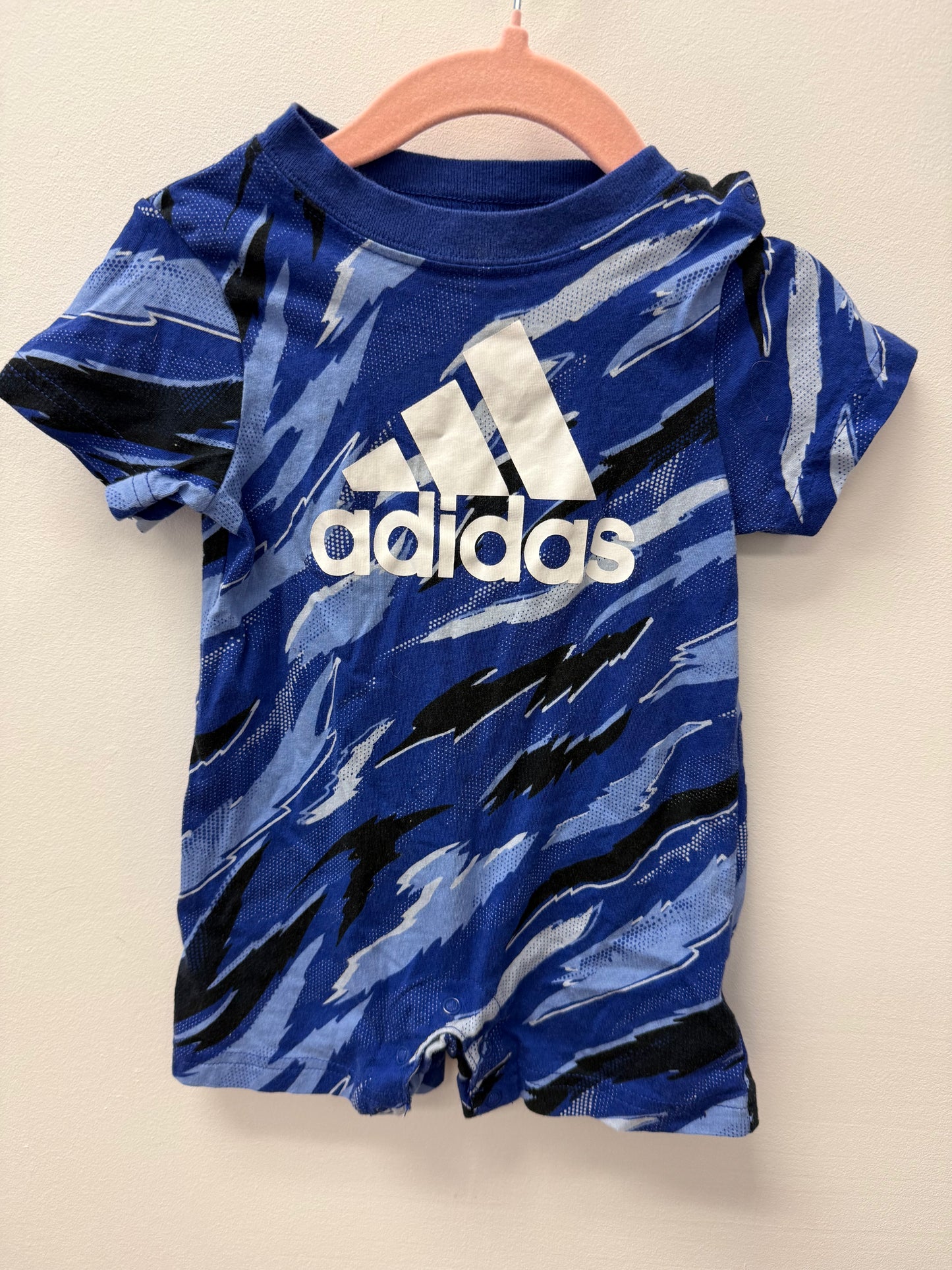 ADIDAS BLUE ROMPER SIZE 9M