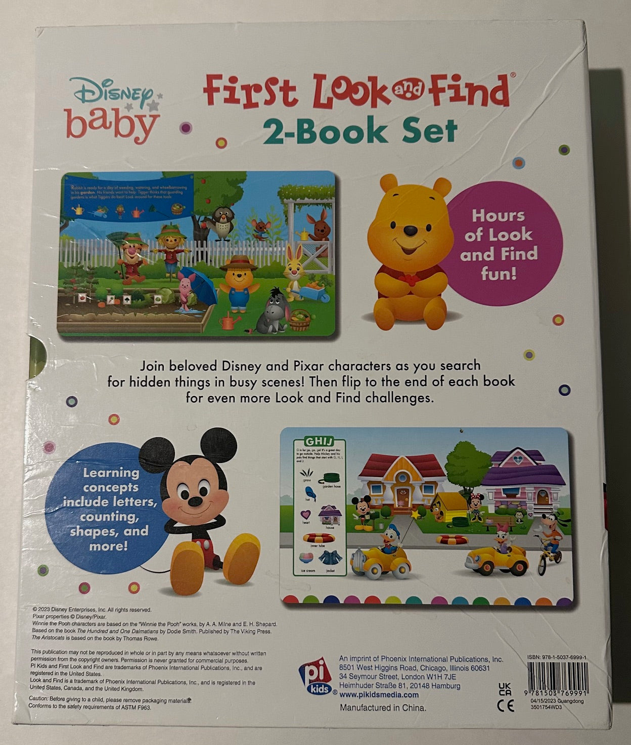 Disney Baby, First Look & Find 2-Book Set