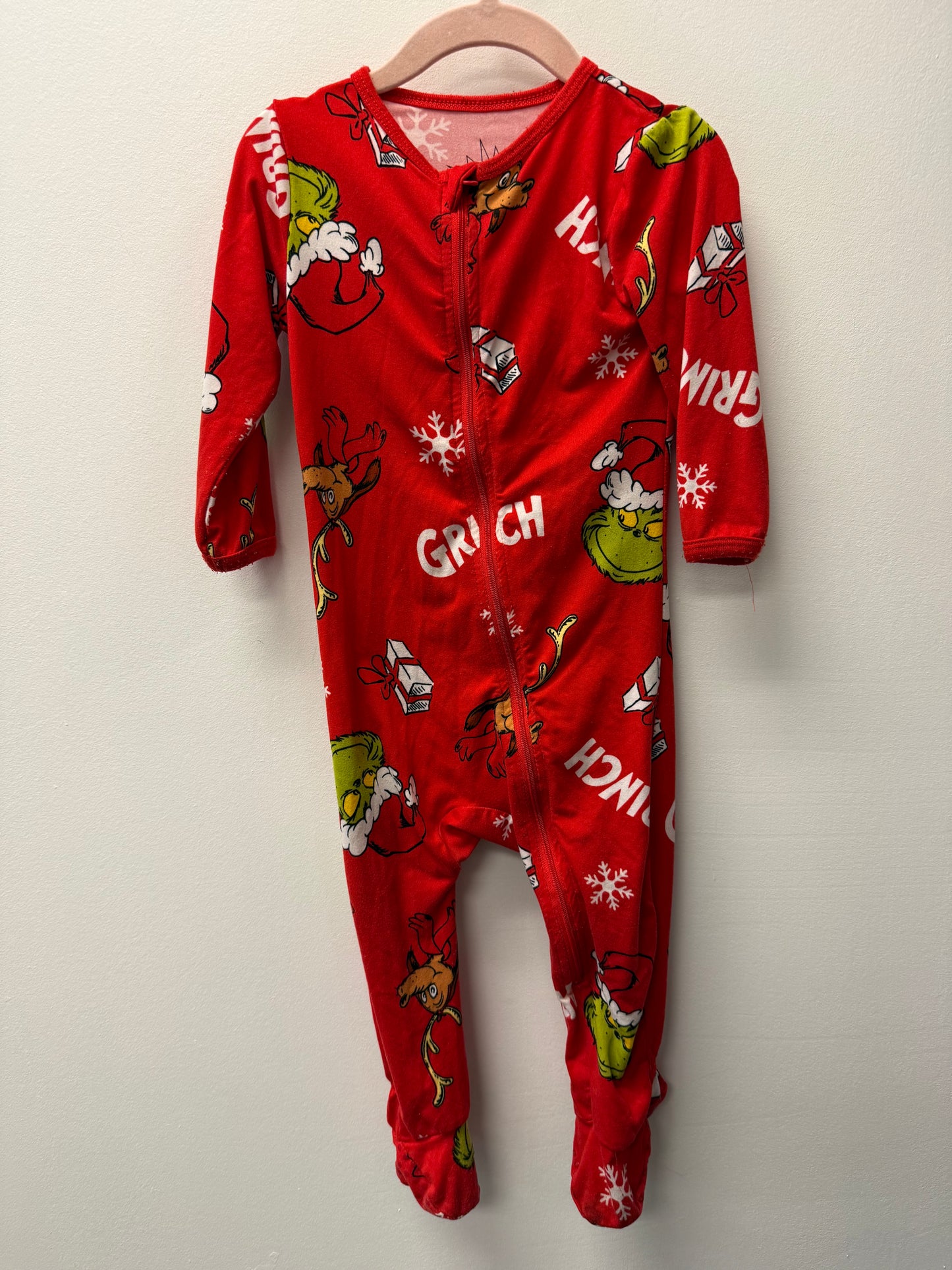 THE GRINCH SLEEPER SIZE 12-18M