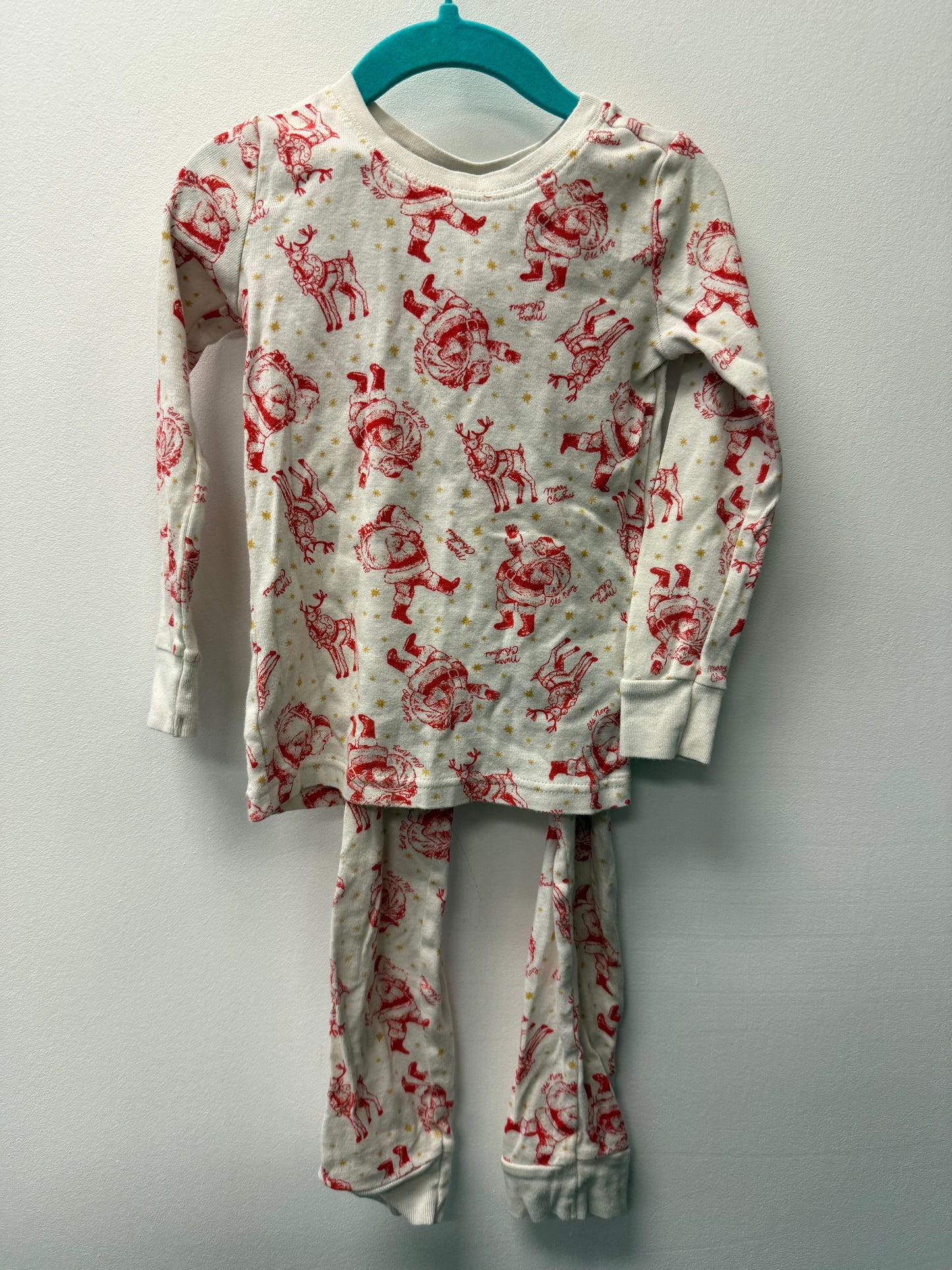 OLD NAVY SANTA PJ'S SIZE 4T