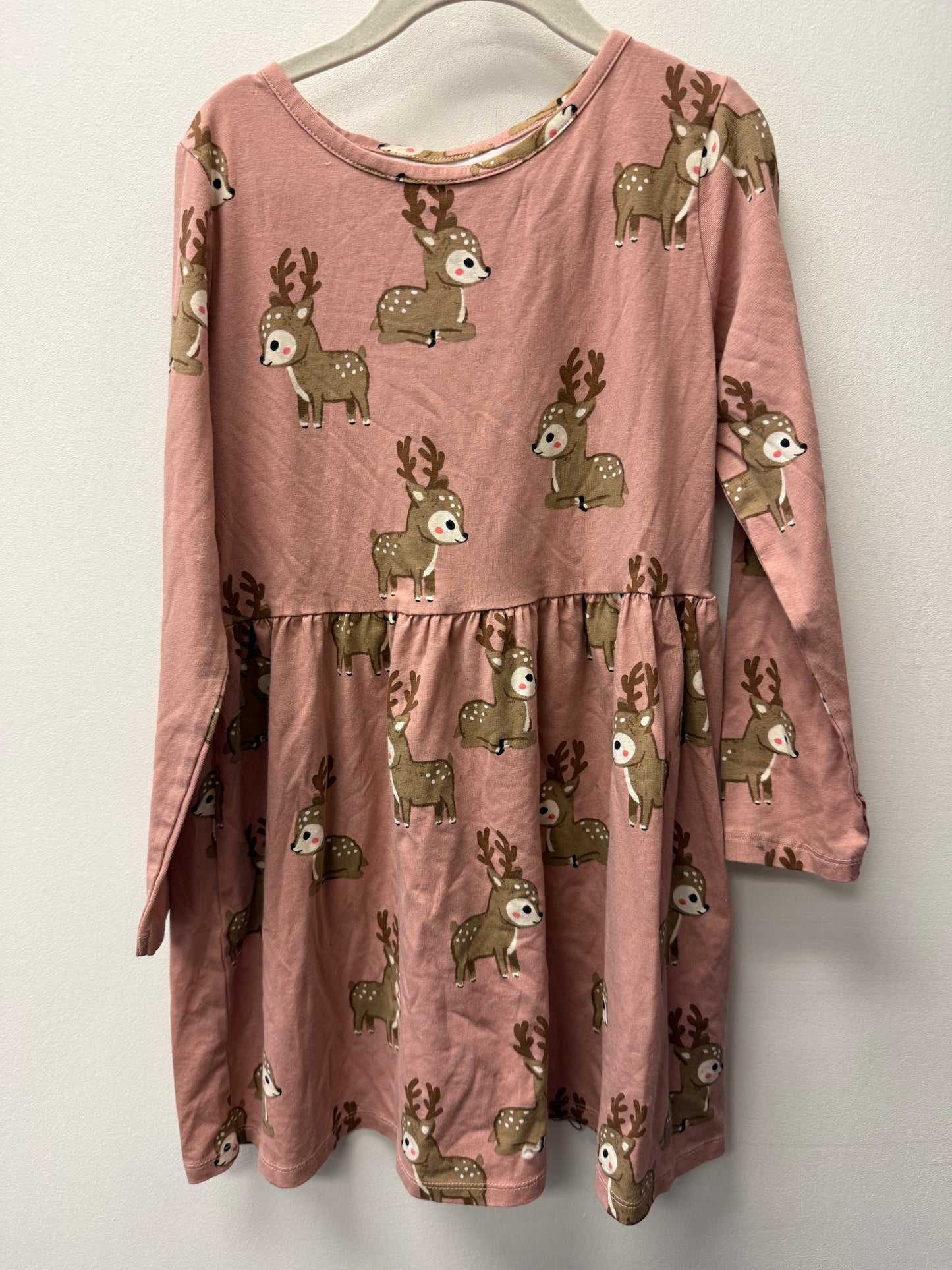 H&M DEER DRESS SIZE 6-7