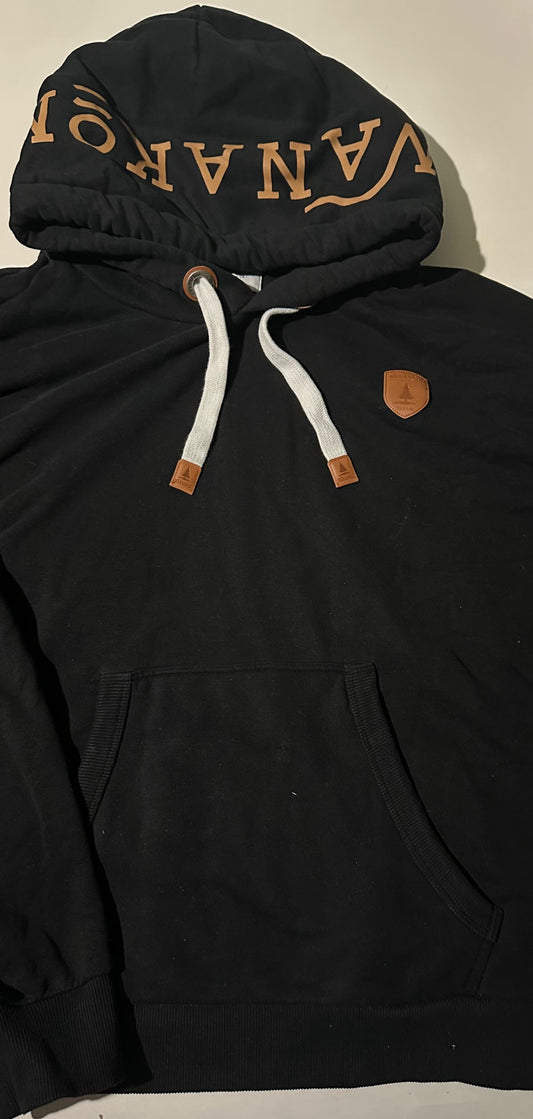 *Adult* Wanakome, Black Pullover Hoodie - Size 3XL