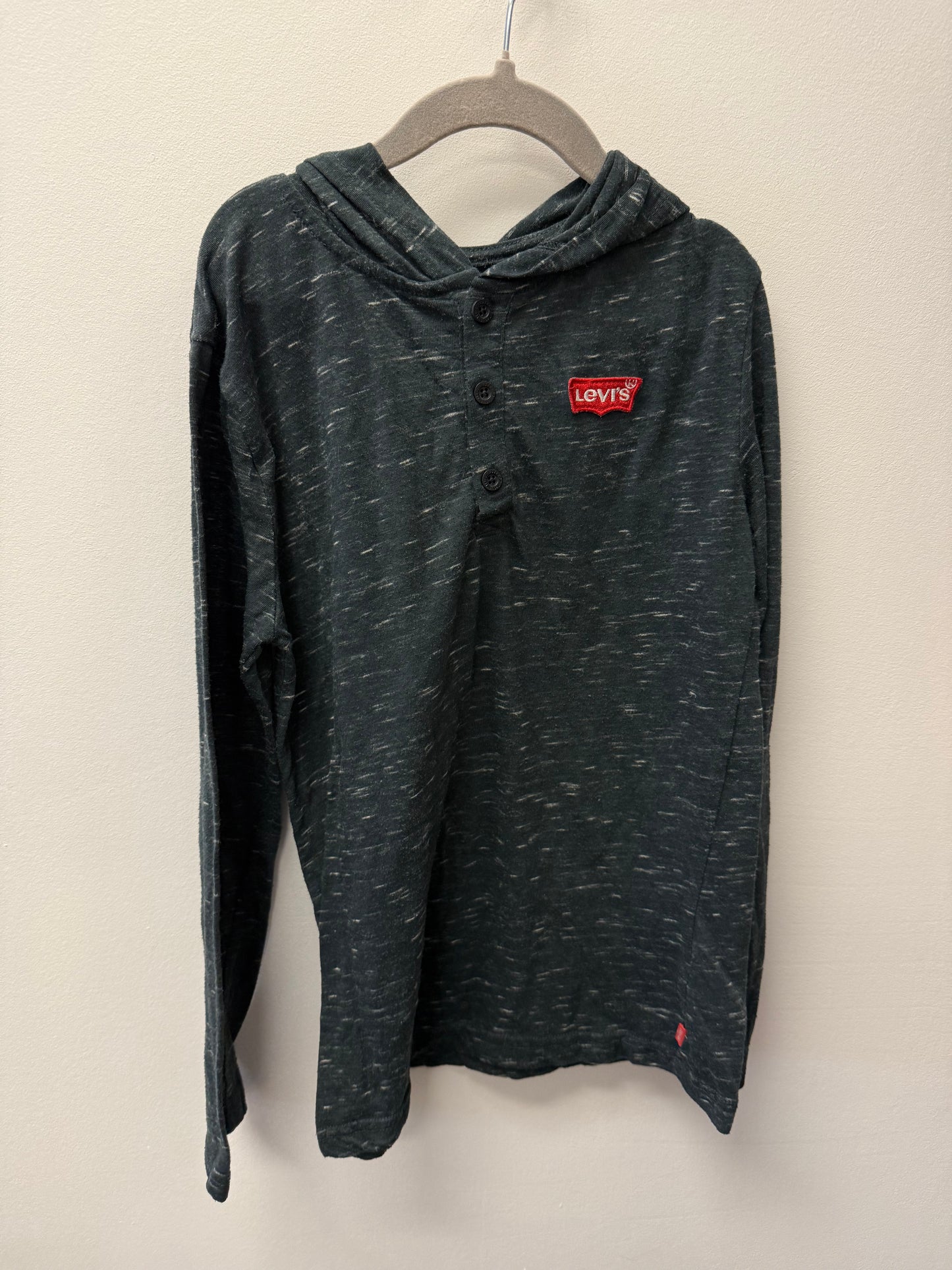 LEVI HOODED SHIRT SIZE 10-12