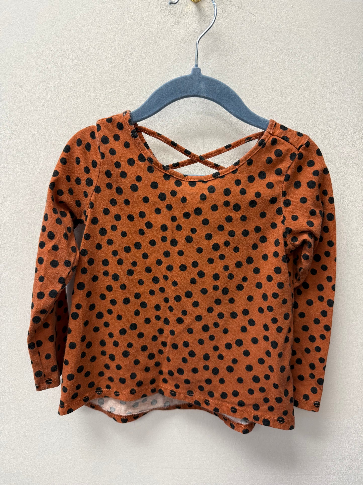 CHILDRENS PLACE POLKA DOT SHIRT SIZE 2T