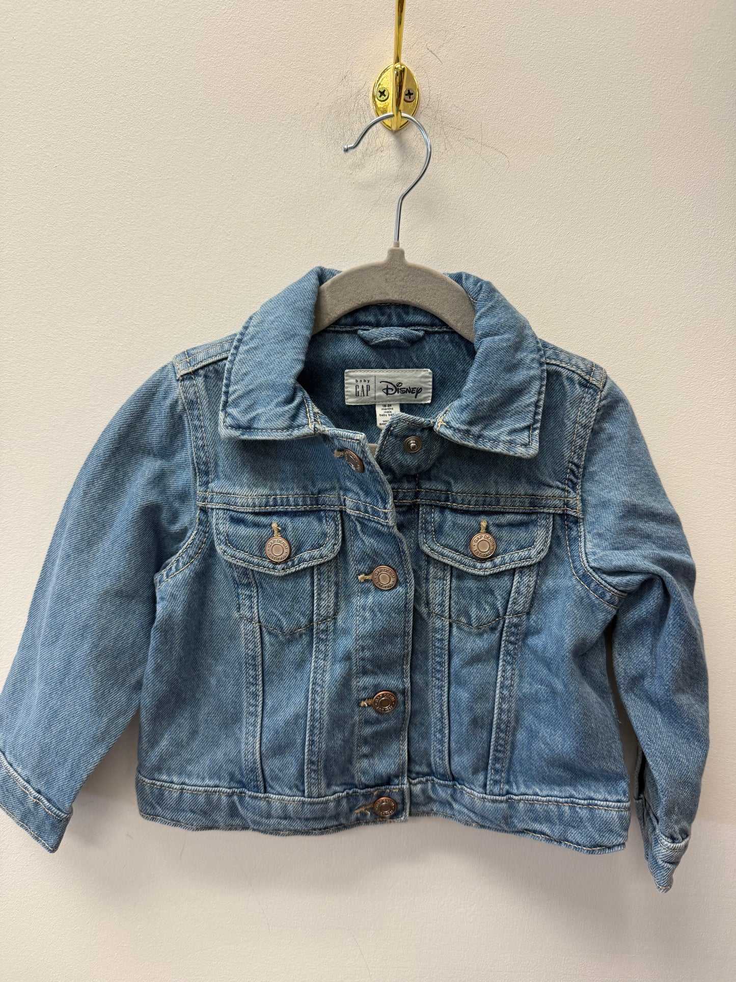 GAP DISNEY MINNIE MOUSE JEAN JACKET SIZE 18-24M