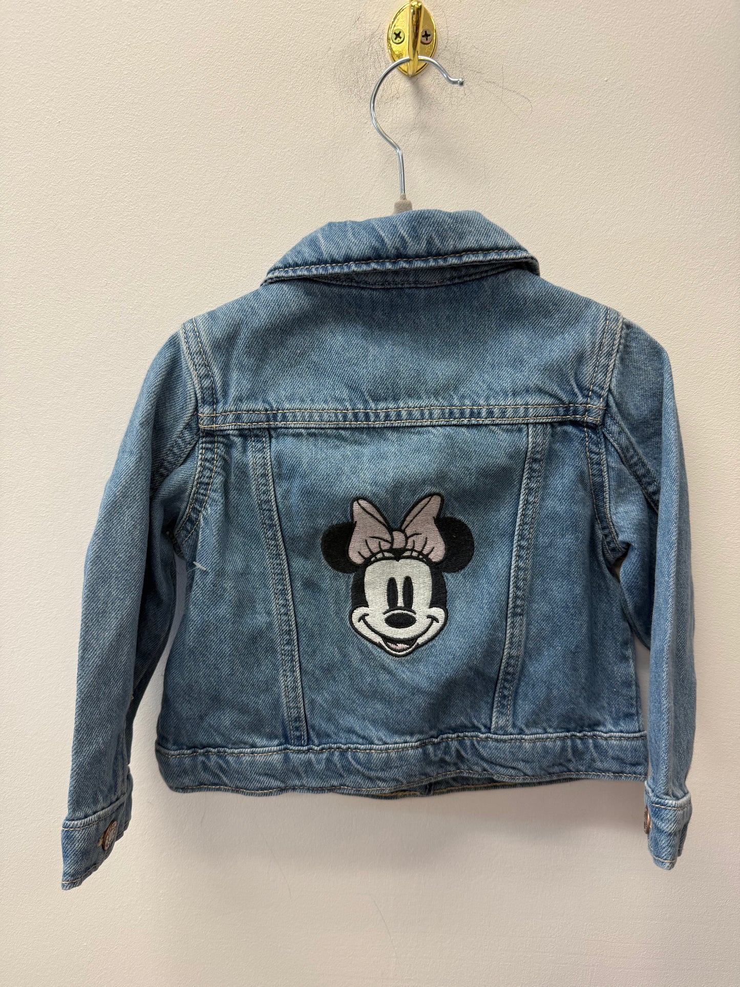 GAP DISNEY MINNIE MOUSE JEAN JACKET SIZE 18-24M