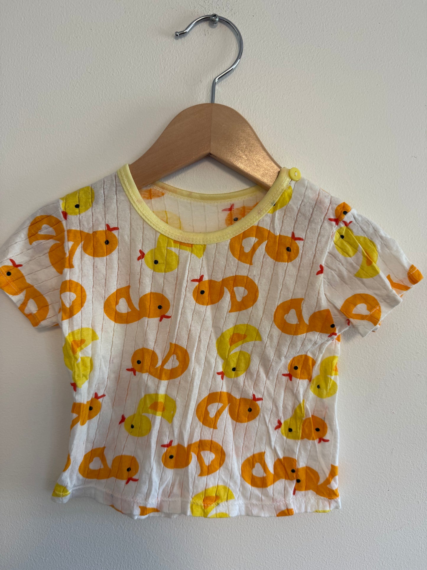 UNKNOWN BRAND DUCK SHIRT SIZE 6-12M