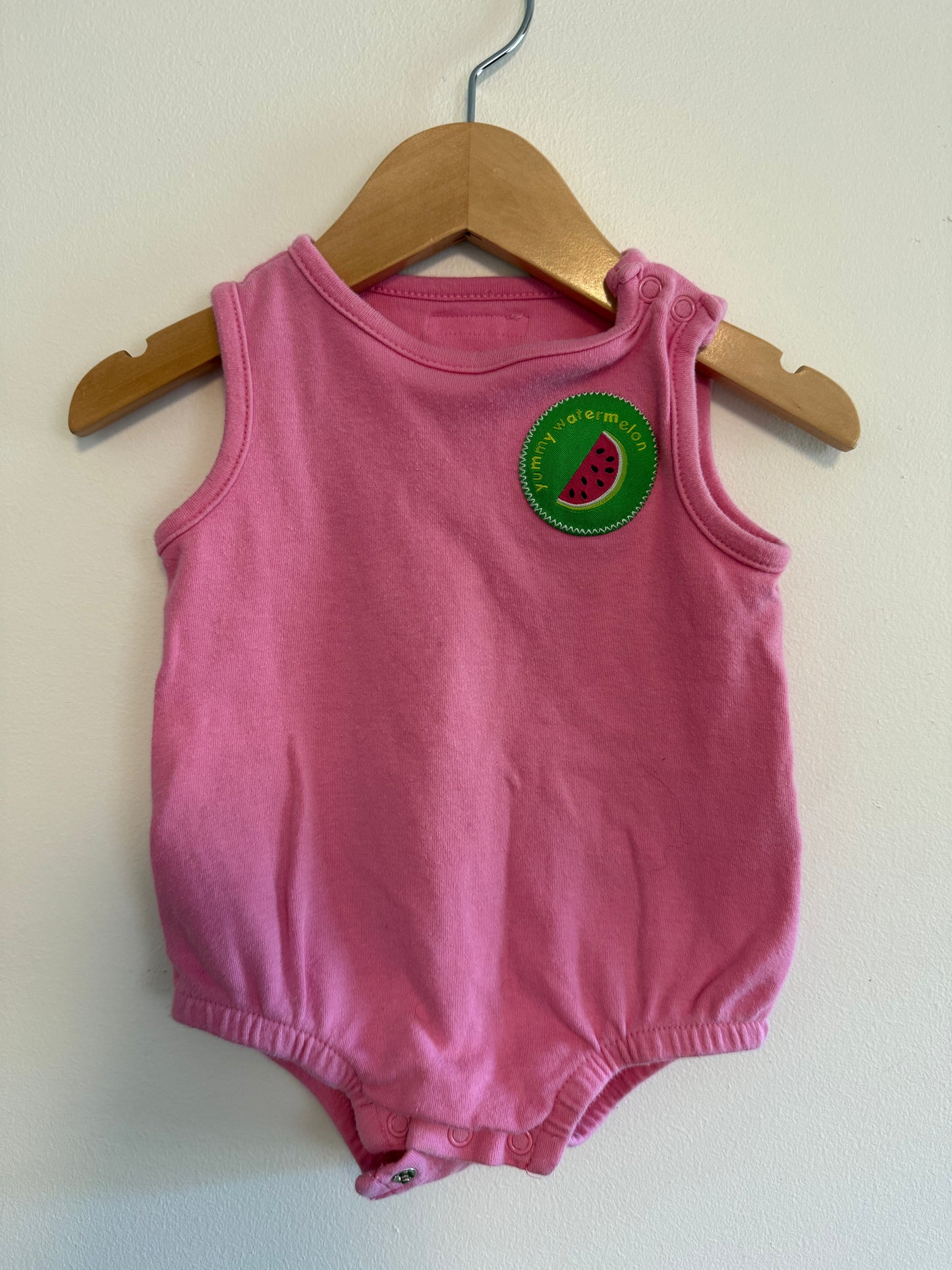 SMALL WONDERS WATERMELON ROMPER SIZE 3-6M