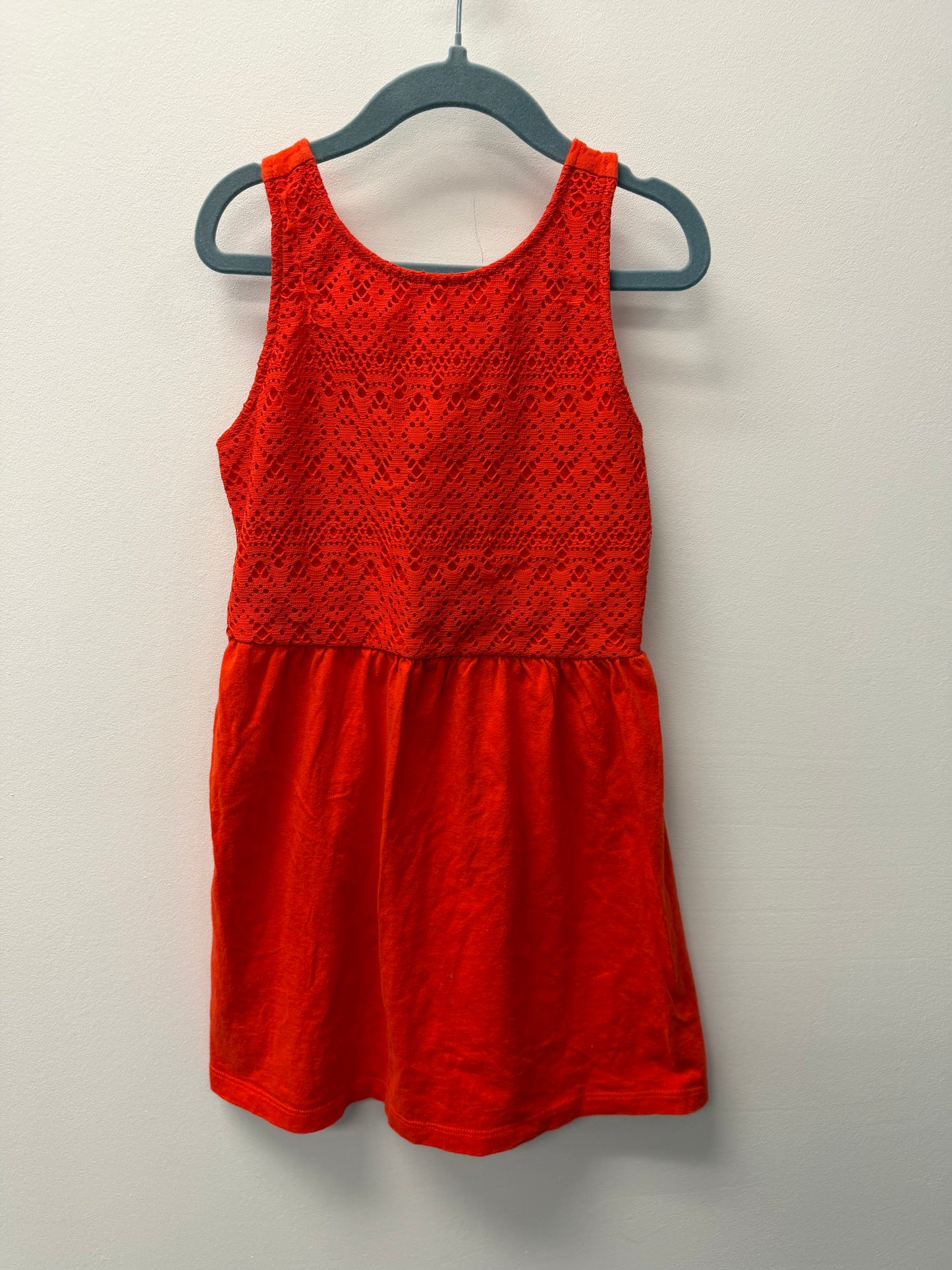 OLD NAVY ORANGE DRESS SIZE 6-7