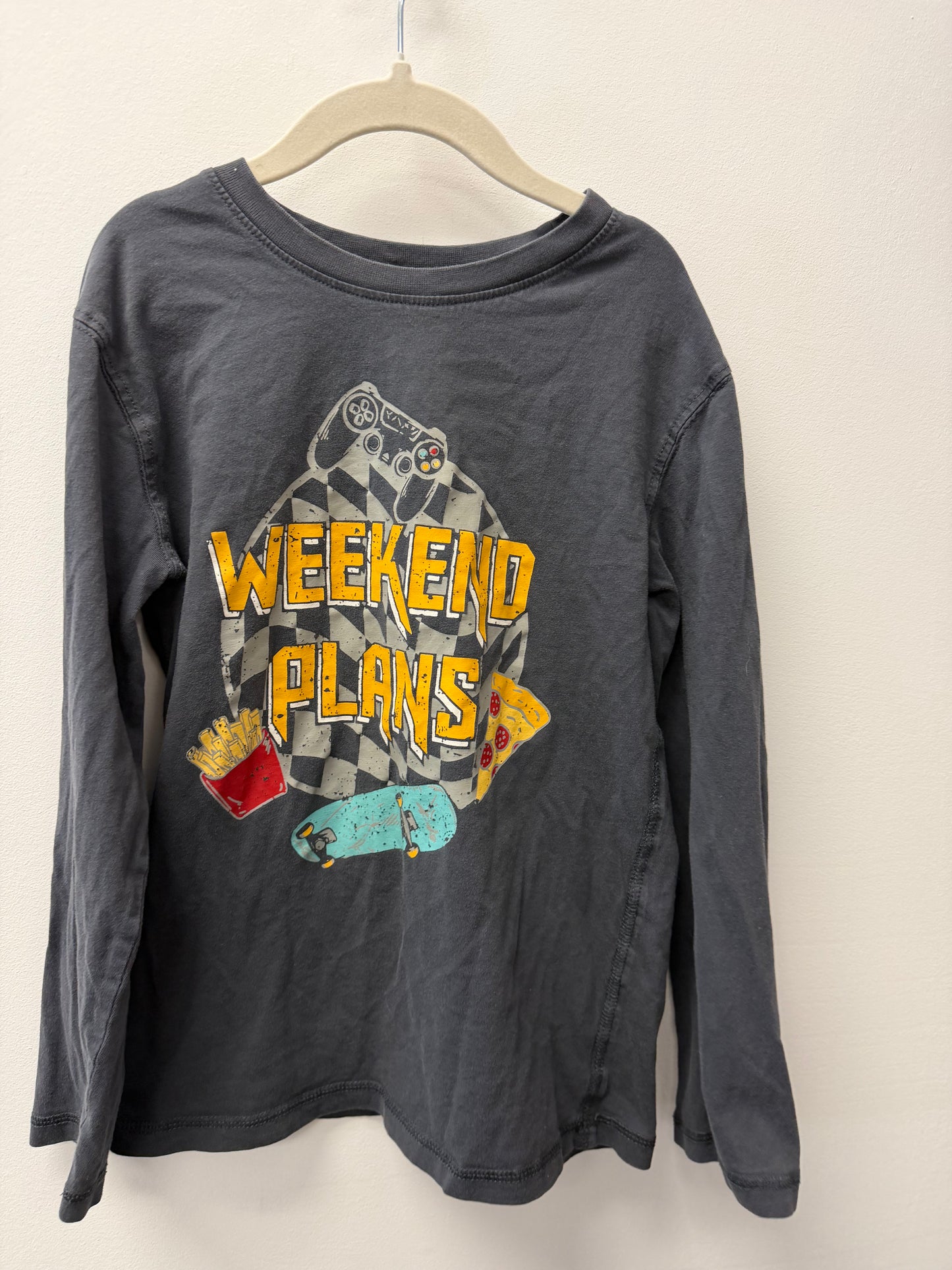 GEORGE WEEKEND PLANS SHIRT SIZE 7-8