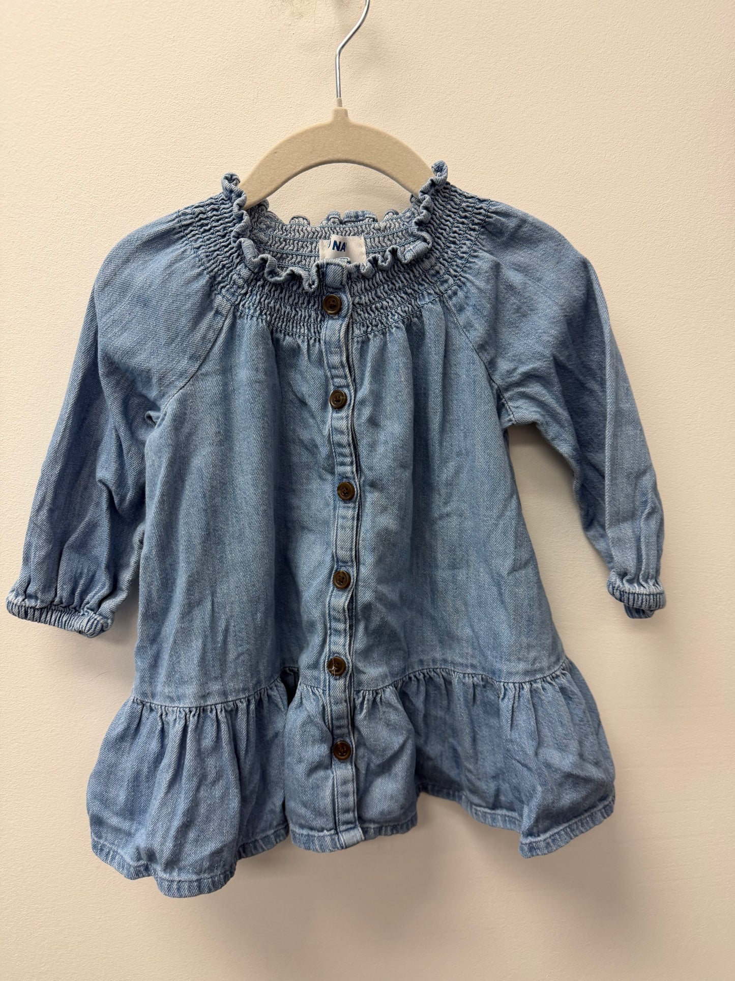 BABY GAP DENIM SHIRT SIZE 18-24M