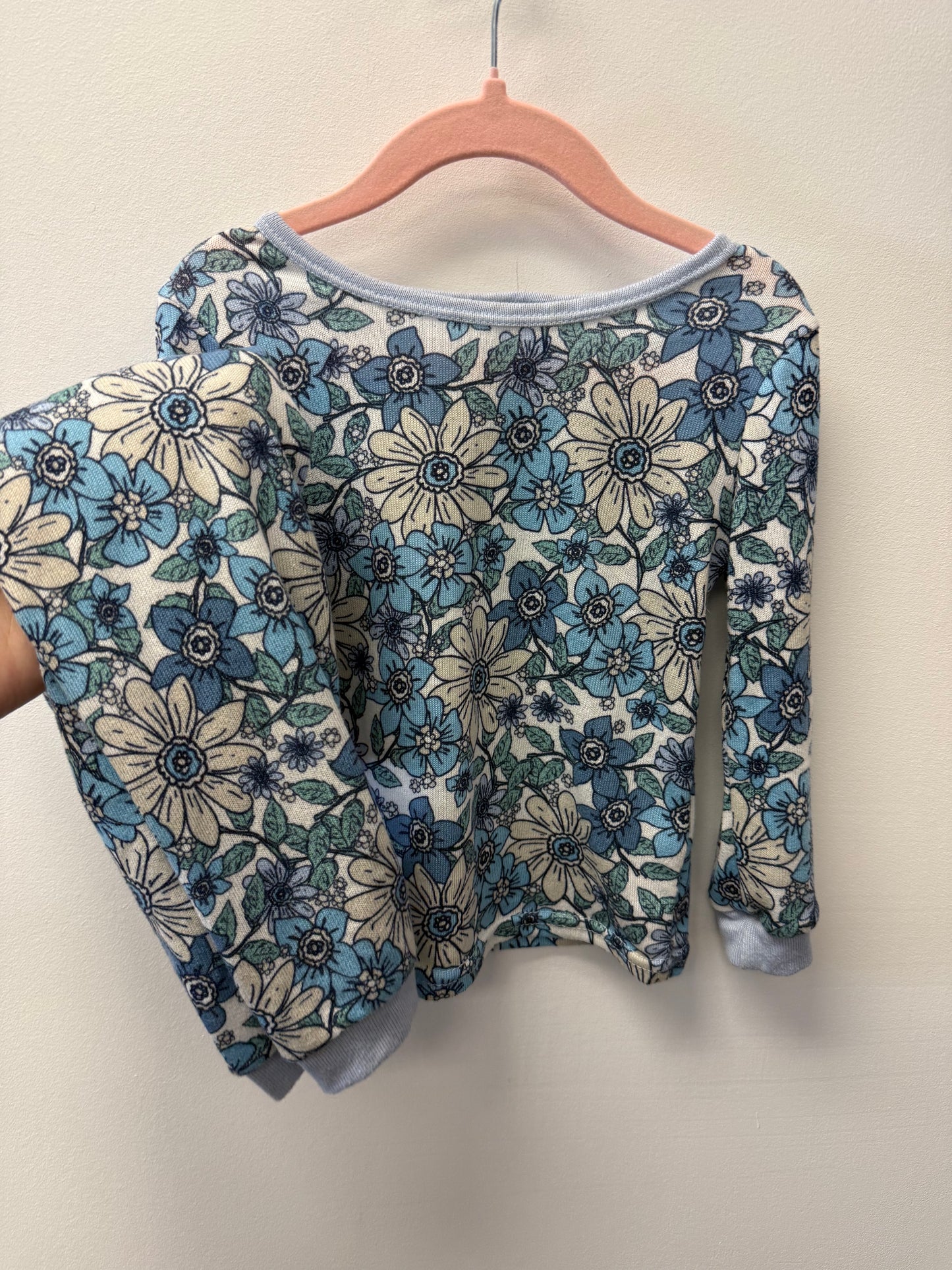 JESSICA SIMPSON FLORAL PJ'S SIZE 3T
