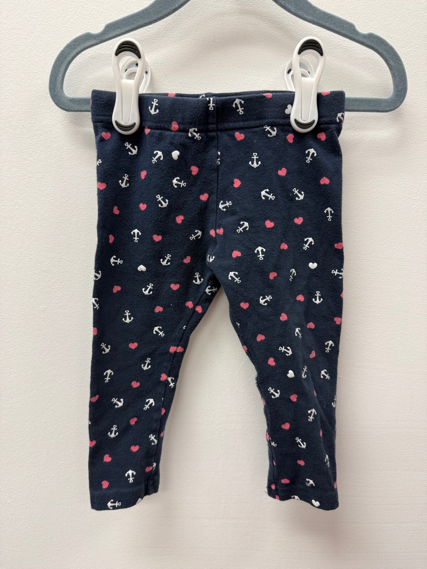 GEORGE HEART & ANCHOR PANTS SIZE 12-18M