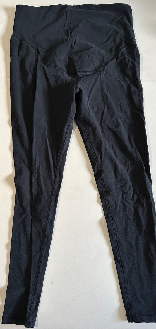 Rise Little Earthling, Black Maternity Leggings - Size Medium