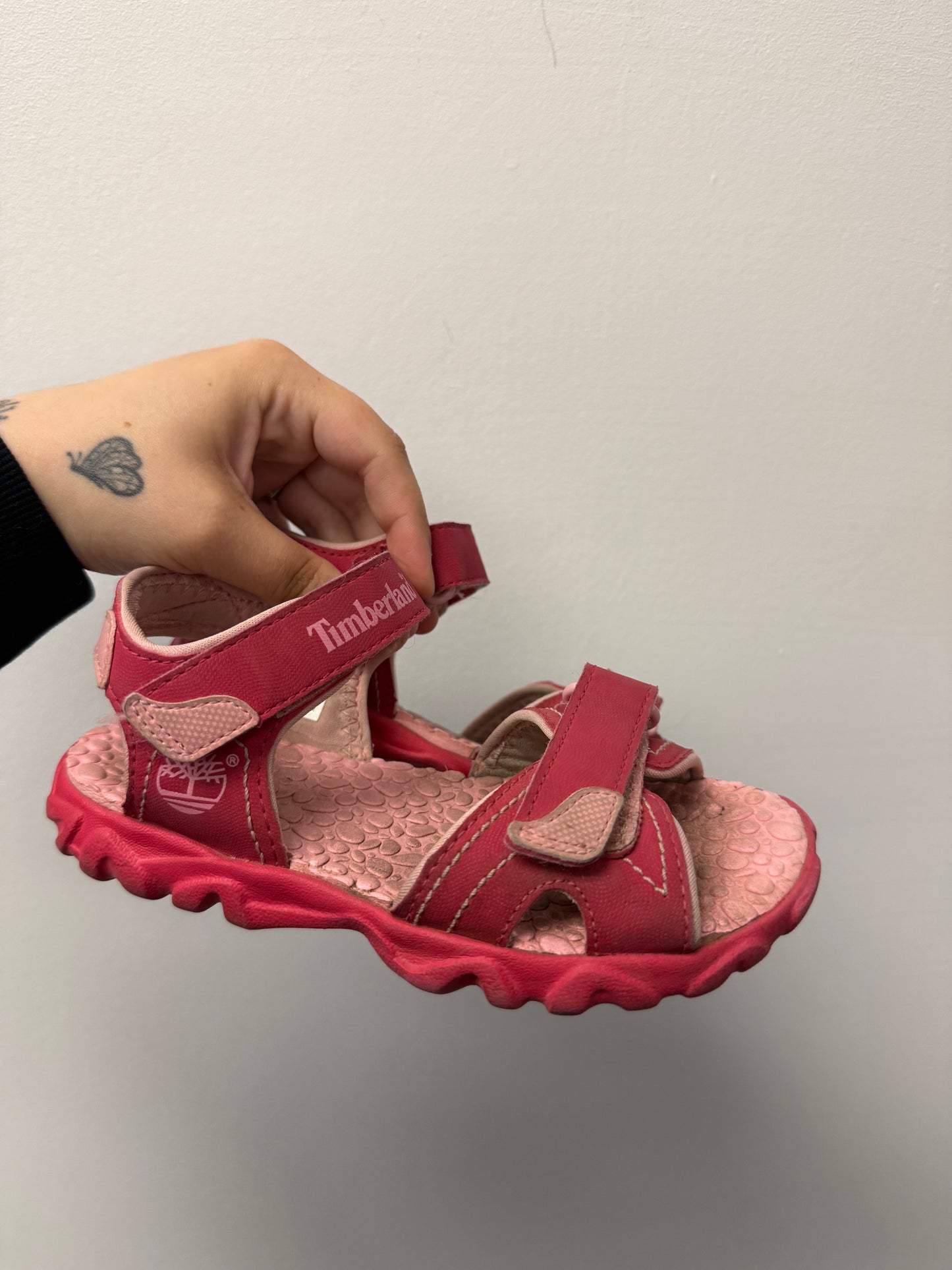 TIMBERLAND PINK SANDALS SIZE 13