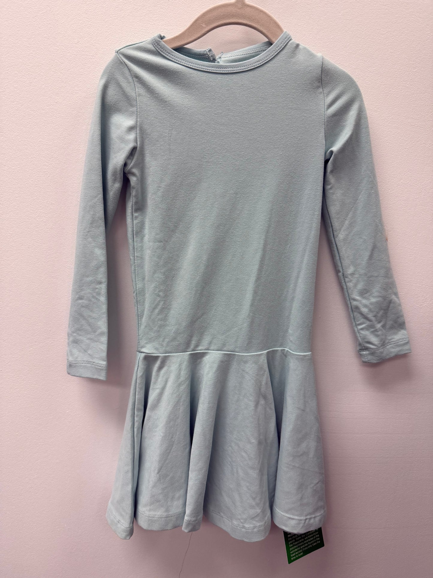 KICKEE PANTS LIGHT BLUE JERSEY DRESS SIZE 5-6