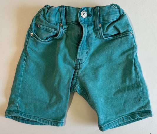 &Denim, Teal Denim Shorts - Size 1.5-2Y