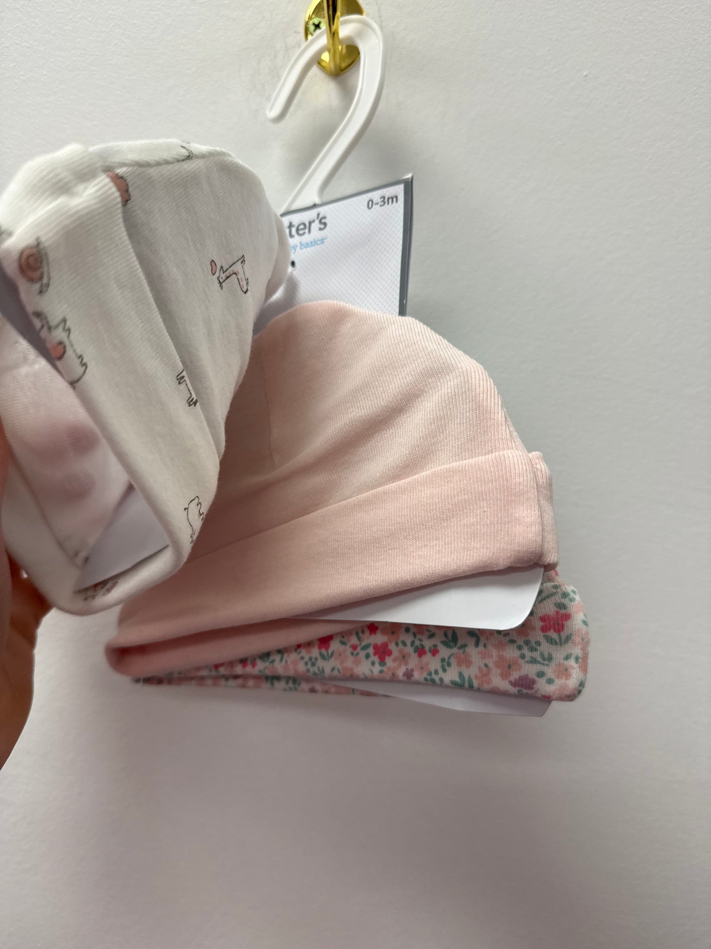 NEW CARTERS TOQUES (3 PACK)