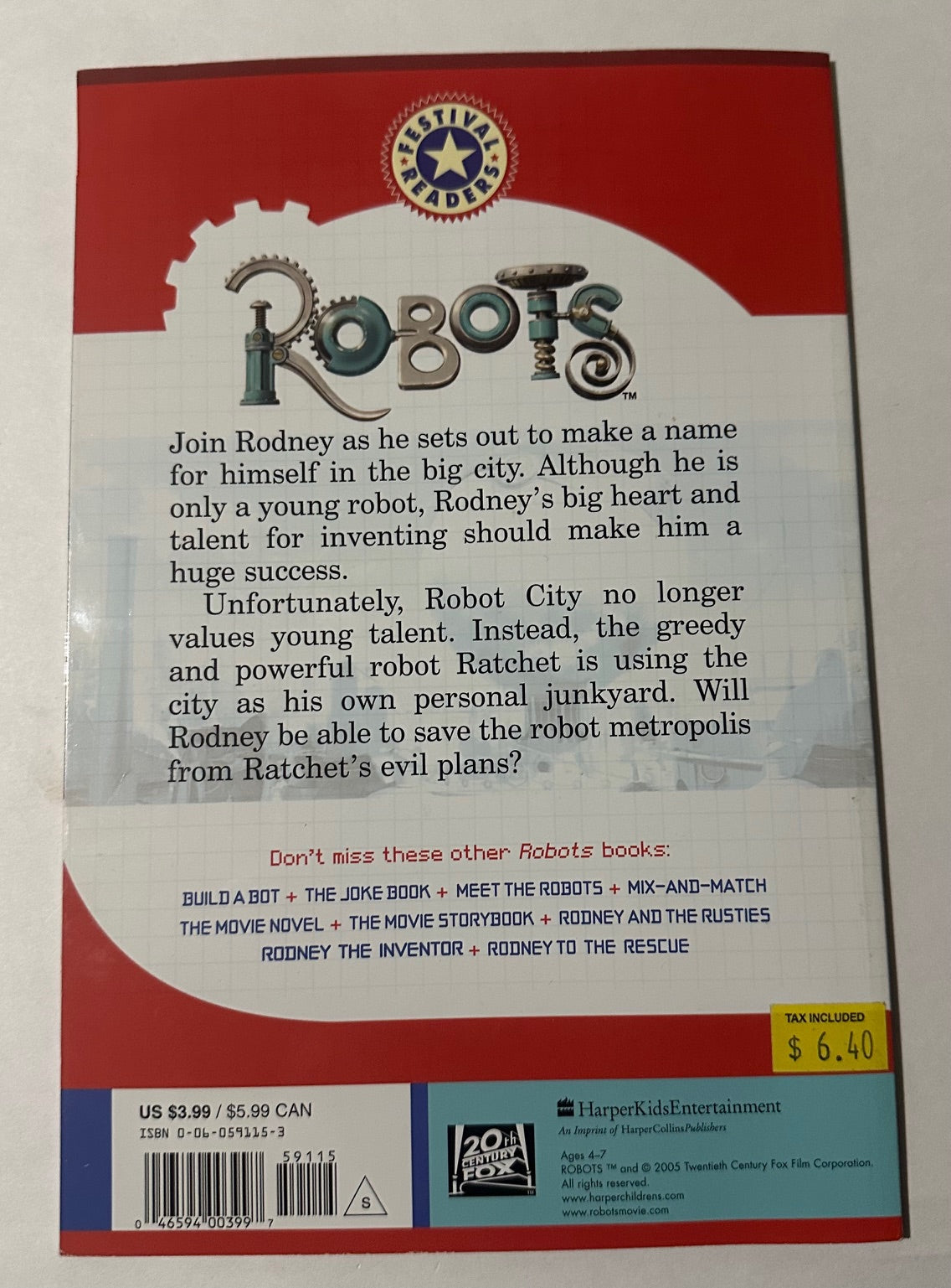 "Robots: Rodney Goes to Town"