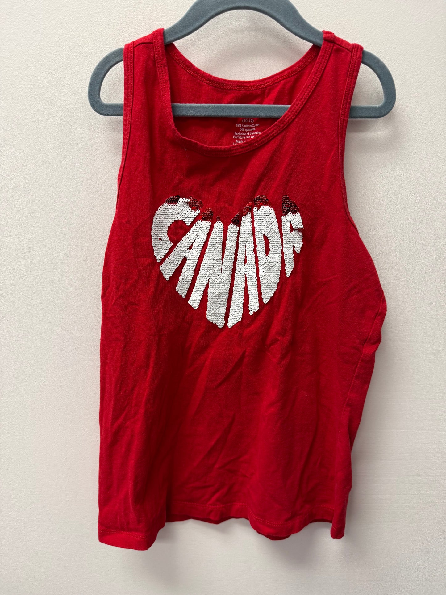 GEORGE CANADA SEQUIN TANK SIZE 10-12