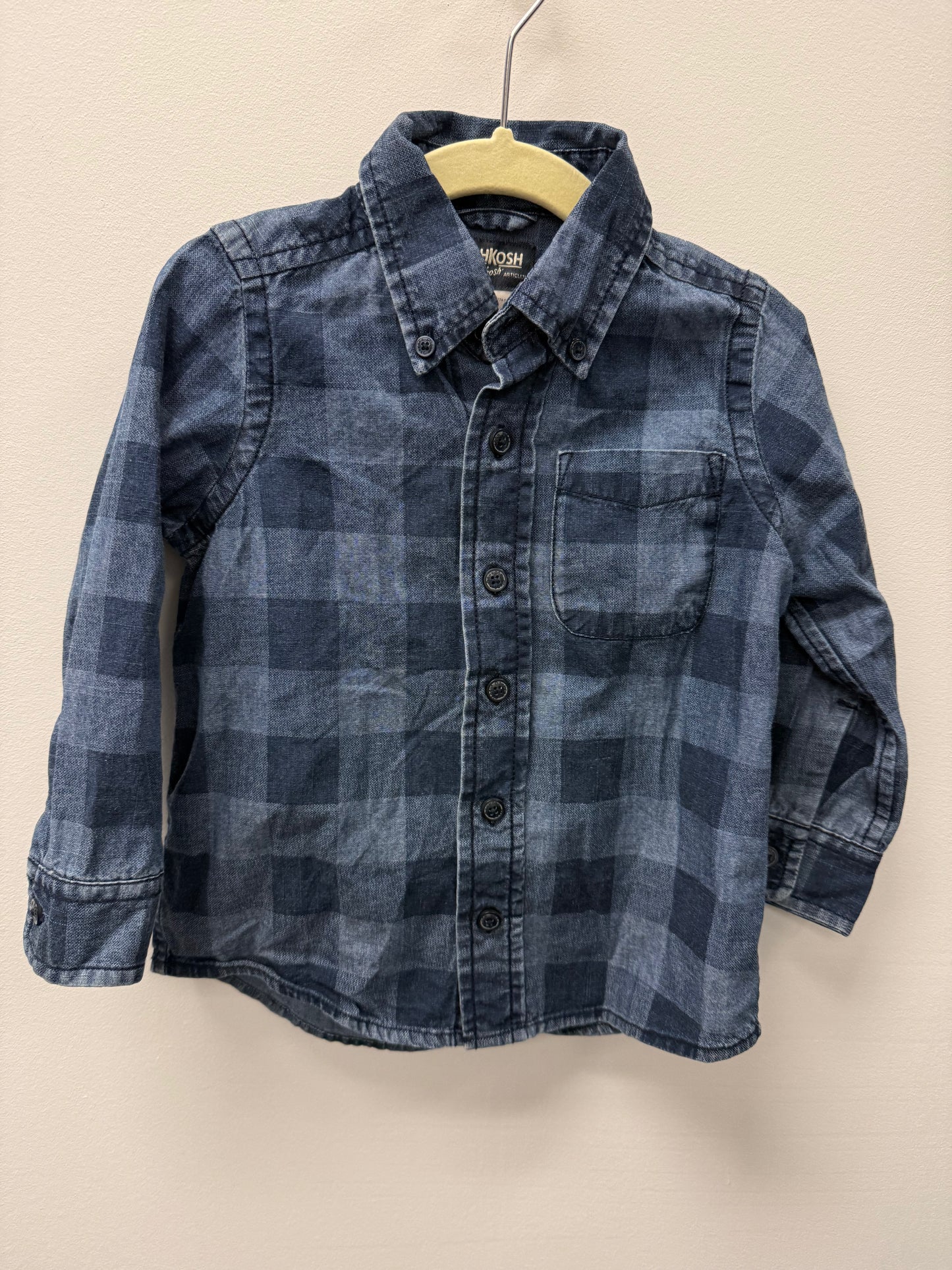 OSHKOSH PLAID SIZE 3T