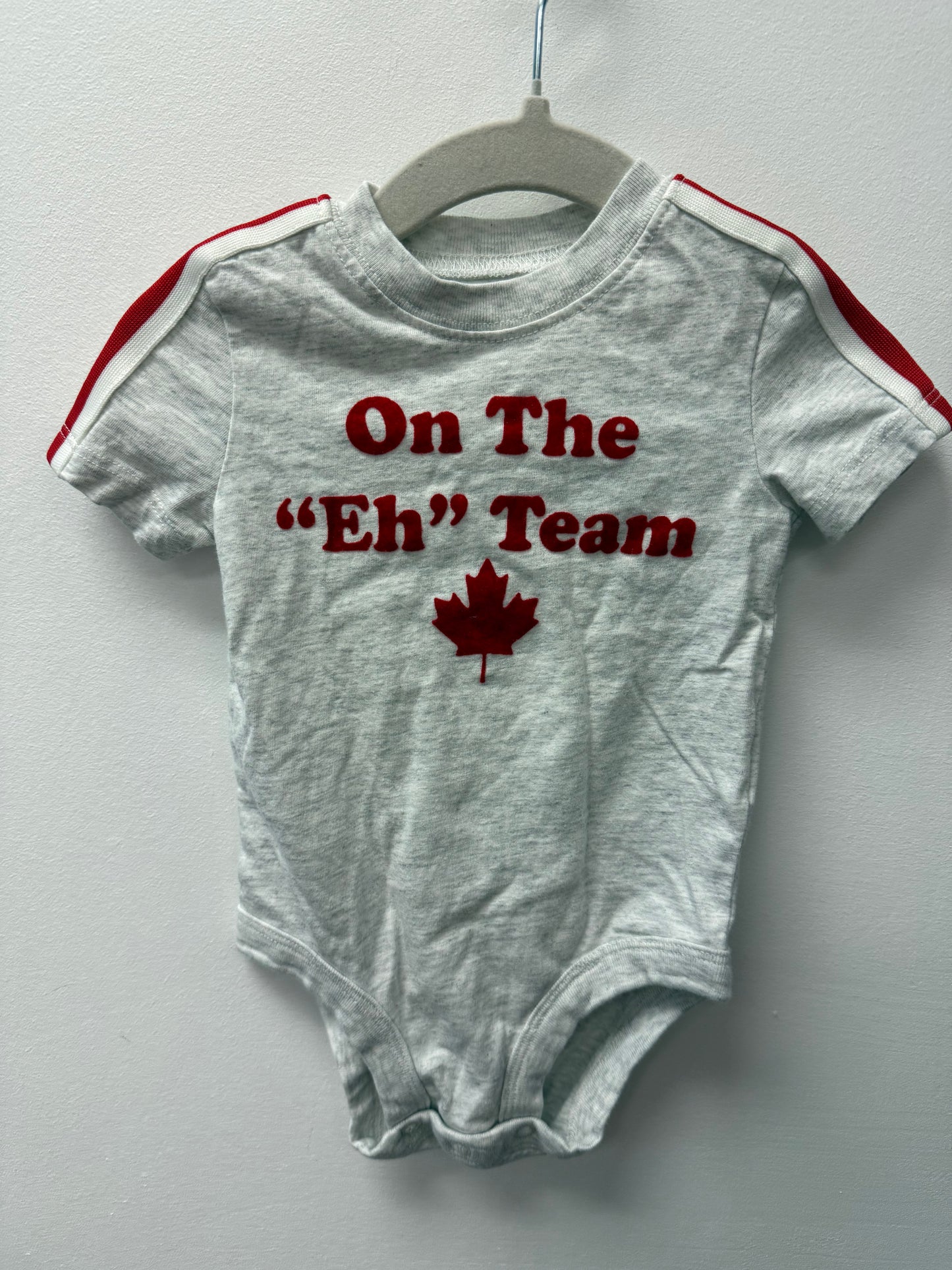OSHKOSH "EY TEAM" ONESIE SIZE 6M